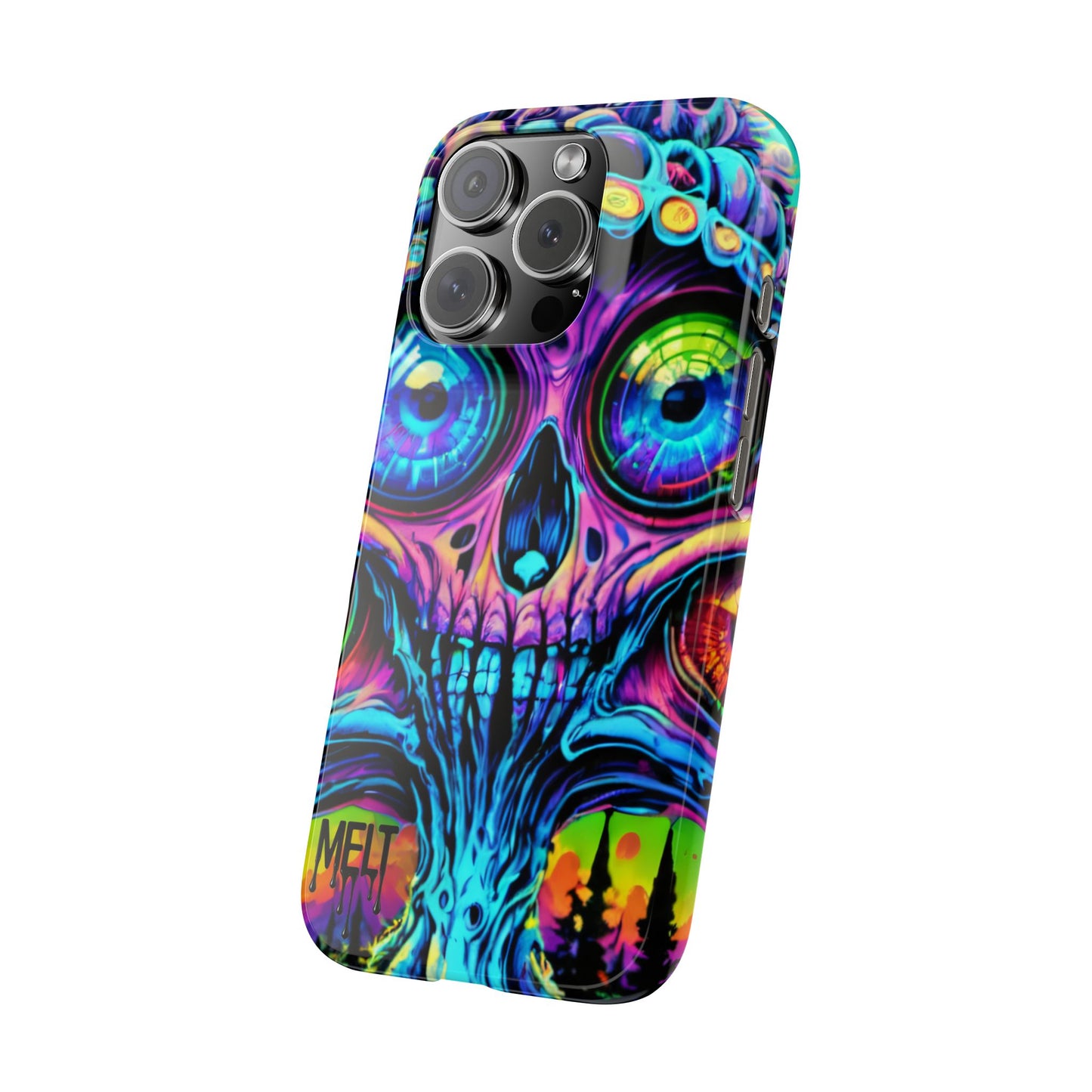 Skull Melt Slim Cases