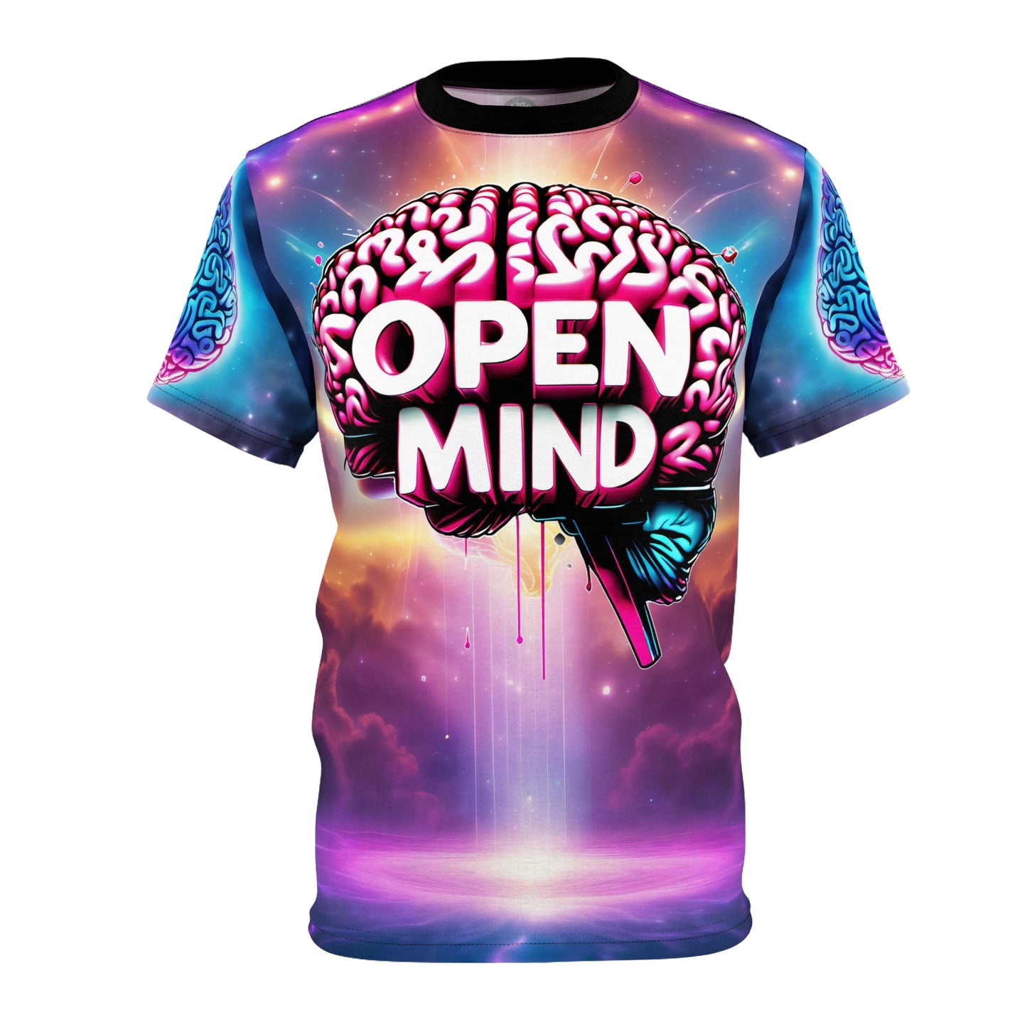 Open-YouR-Mind - Unisex Cut & Sew Tee (AOP)