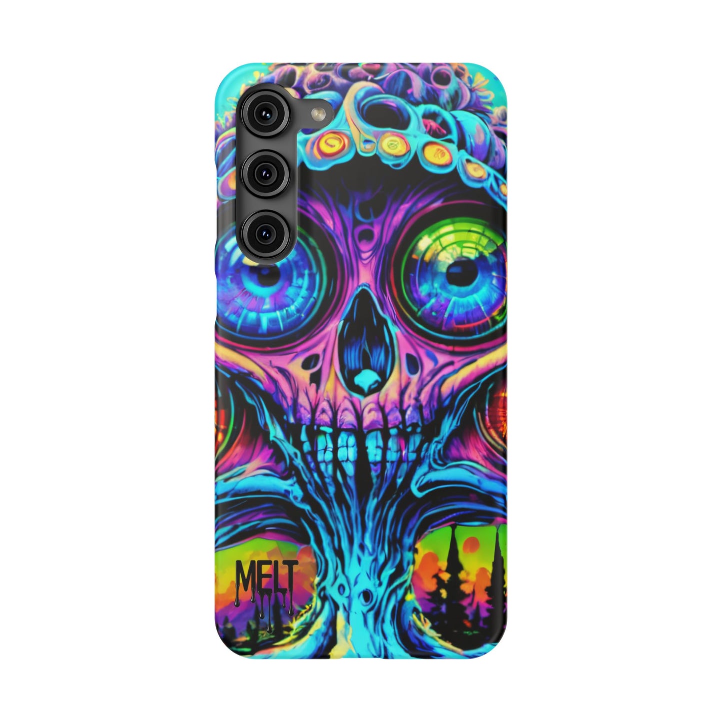 Skull Melt Slim Cases