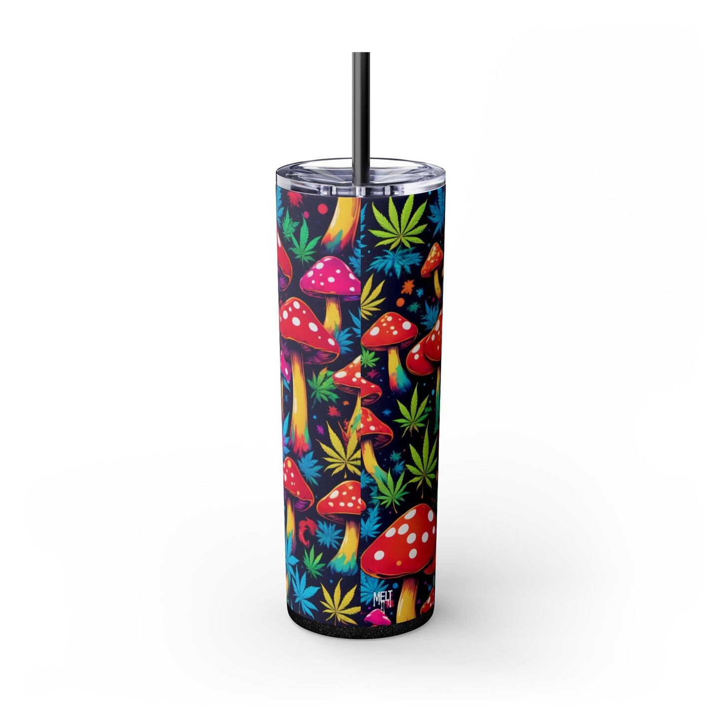 SMUSHED Skinny Tumbler with Straw, 20oz