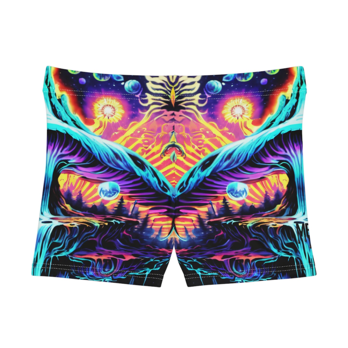 Psilocybin Puddles Women's Shorts (AOP)