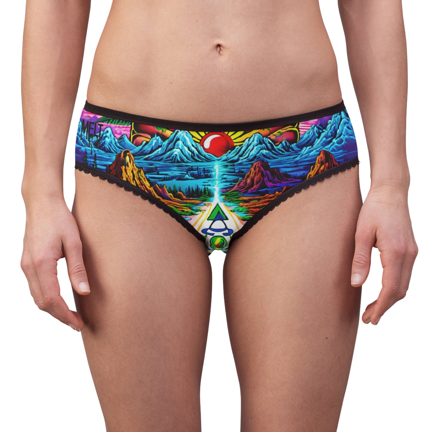 Feelin Good Women's Briefs (AOP)