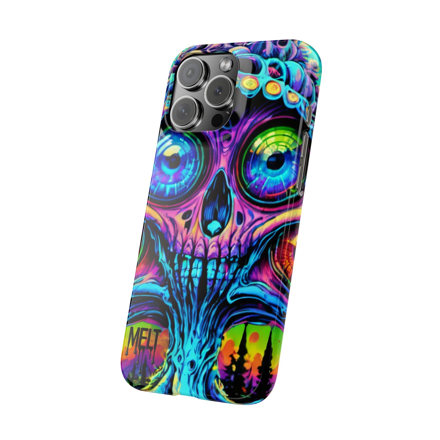 Skull Melt Slim Cases