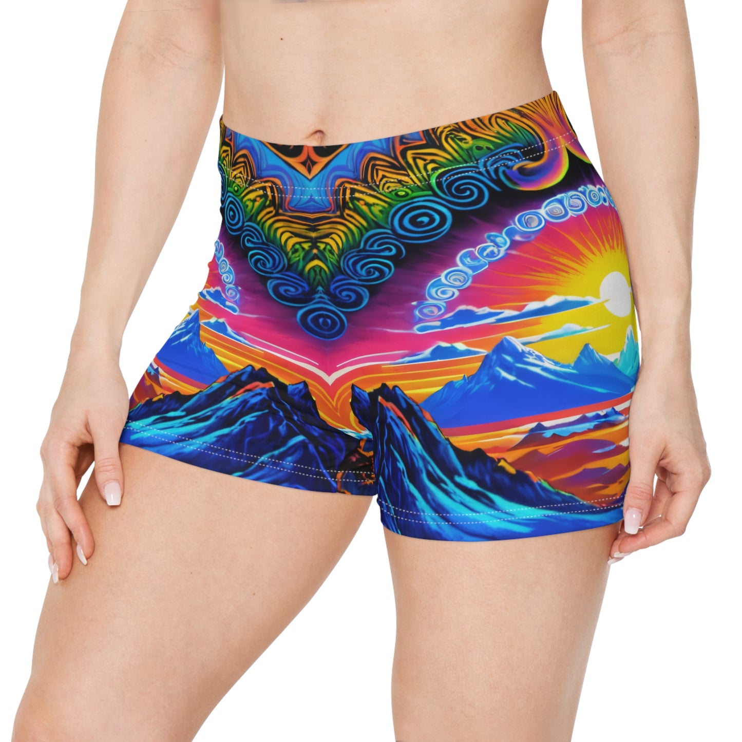 Mystic Hips Women's Shorts (AOP)