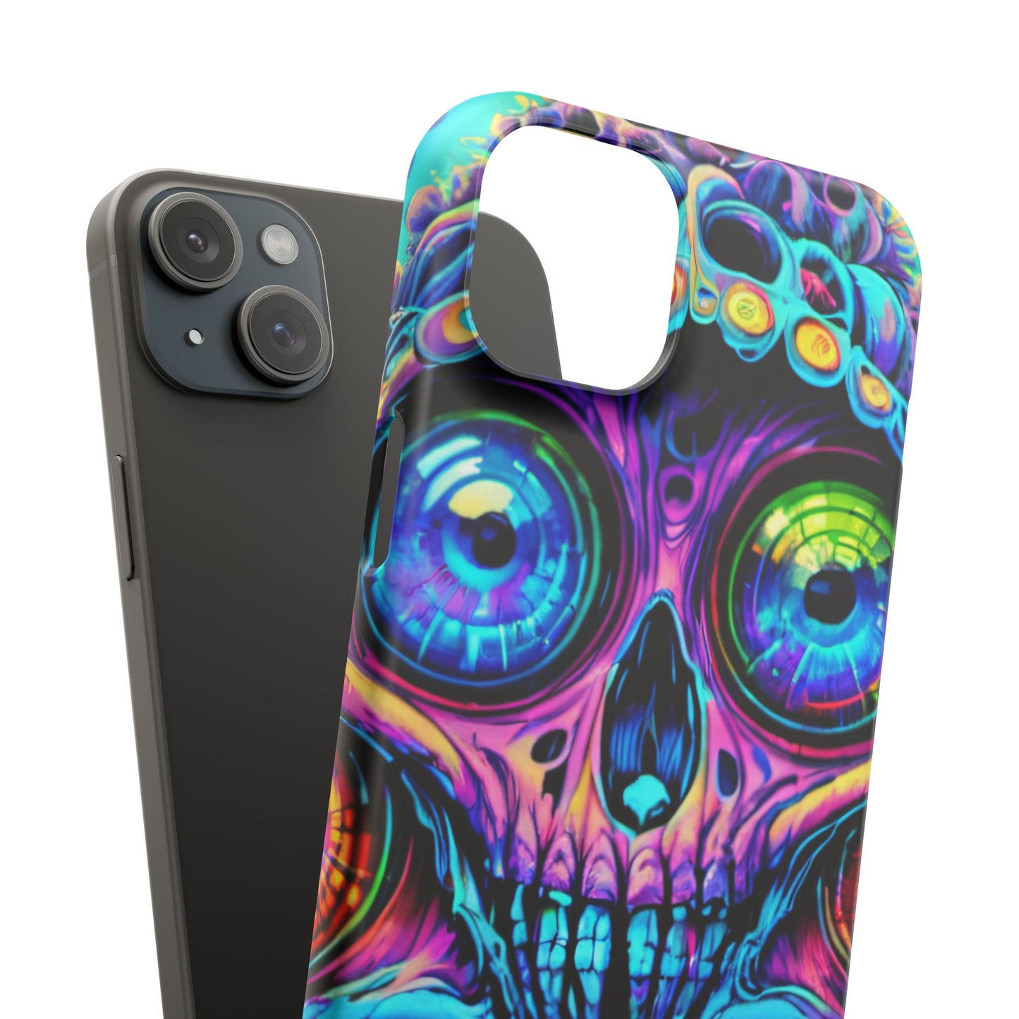 Skull Melt Slim Cases