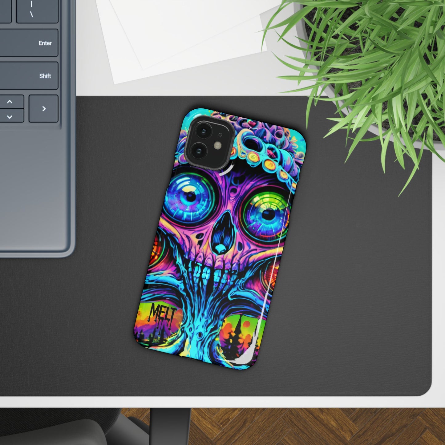 Skull Melt Slim Cases