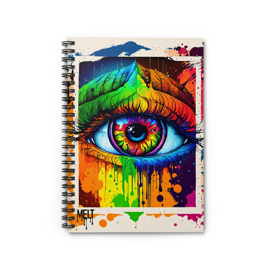 Eye Spiral Notebook - Ruled Line