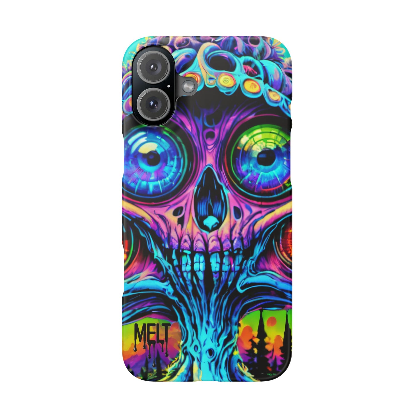 Skull Melt Slim Cases