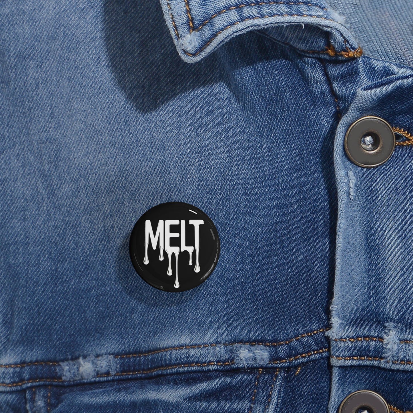 MELT black Round Pins