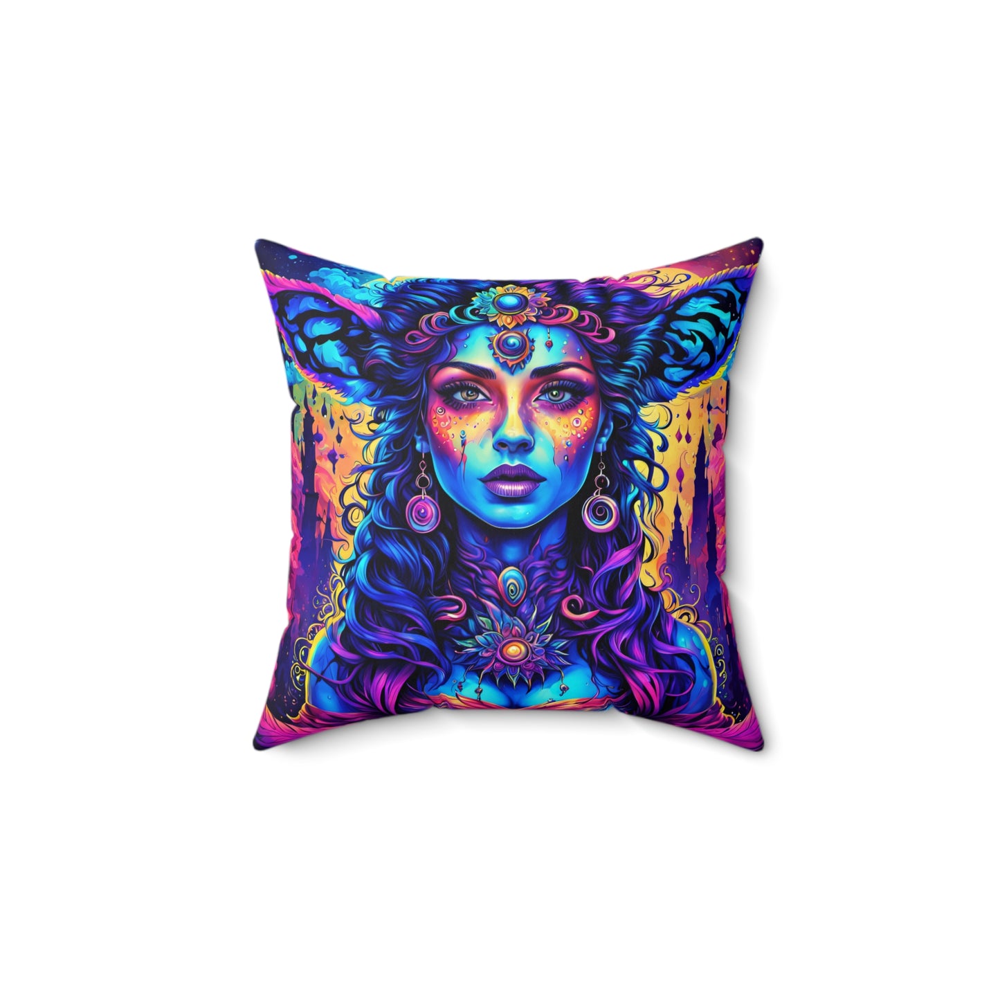 Euphoric Empress Spun Polyester Square Pillow