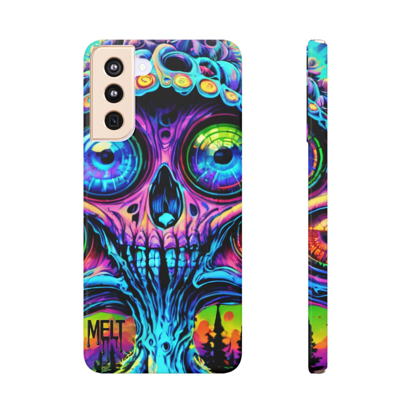 Skull Melt Slim Cases