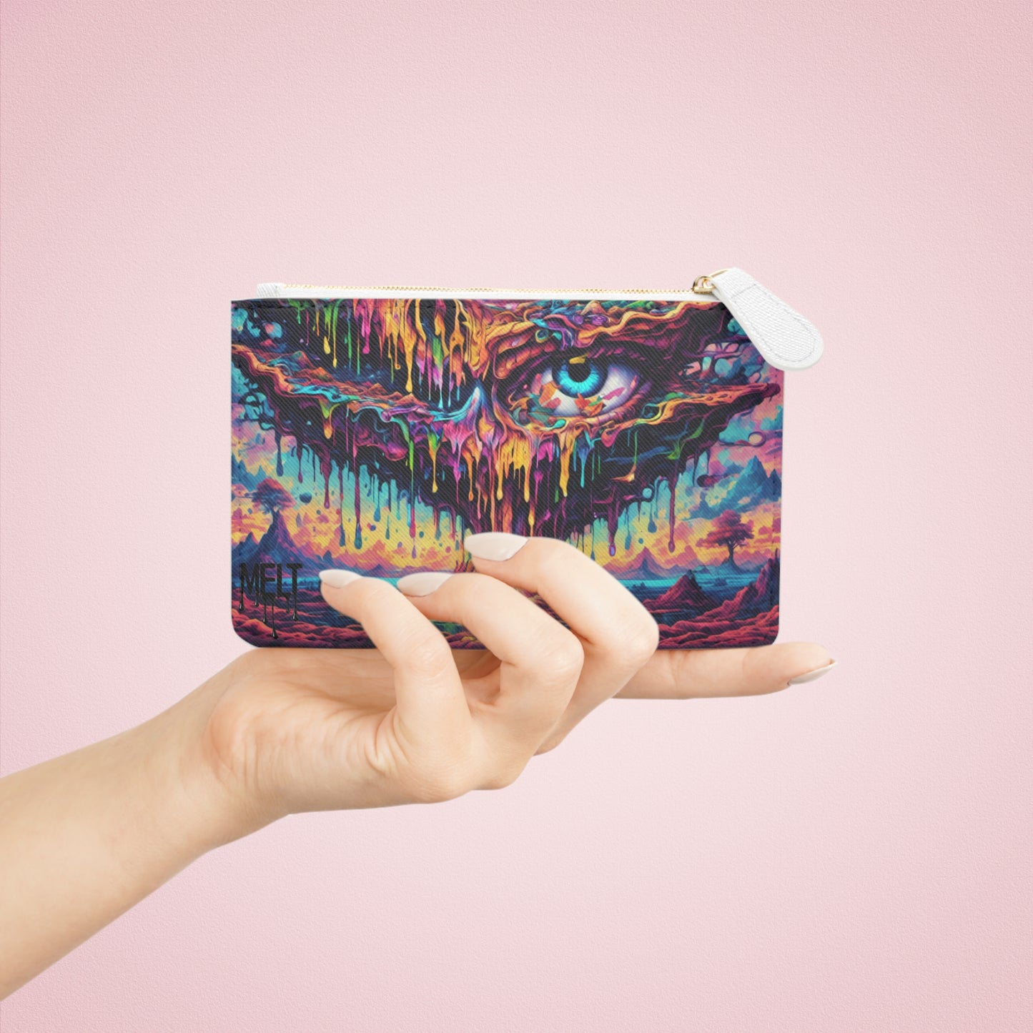 Eye Puddle Mini Clutch Bag