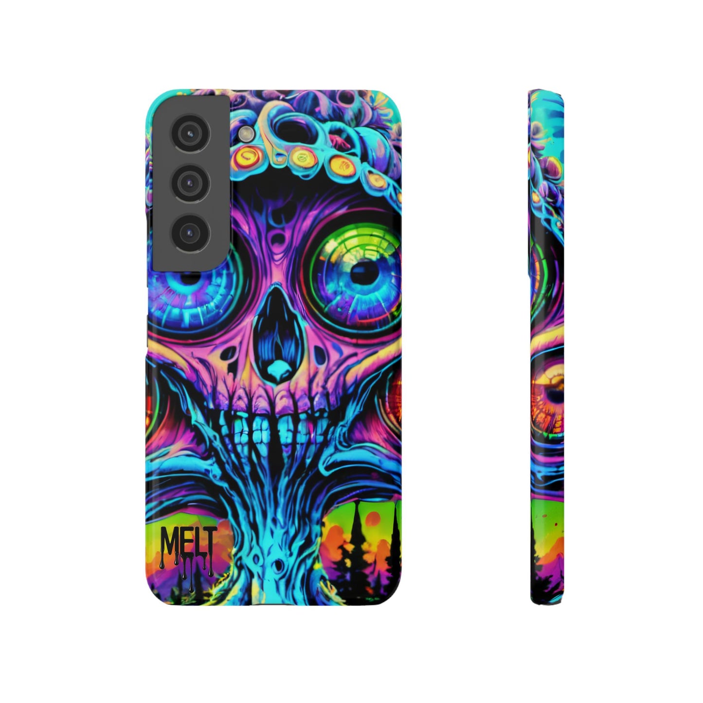 Skull Melt Slim Cases